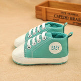 New Collection Canvas Baby Sneaker Sport Shoes For Girls Boys Newborn Shoes Baby Walker Infant Toddler Soft Bottom Anti-slip First Walkers