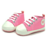 New Collection Canvas Baby Sneaker Sport Shoes For Girls Boys Newborn Shoes Baby Walker Infant Toddler Soft Bottom Anti-slip First Walkers