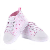 New Collection Canvas Baby Sneaker Sport Shoes For Girls Boys Newborn Shoes Baby Walker Infant Toddler Soft Bottom Anti-slip First Walkers