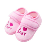 Baby First Shoes Boy Girl Cotton Fabric Solid Slip-on PU Leather High Quality baby shoes 2018 NEW