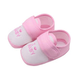 Baby First Shoes Boy Girl Cotton Fabric Solid Slip-on PU Leather High Quality baby shoes 2018 NEW