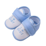 Baby First Shoes Boy Girl Cotton Fabric Solid Slip-on PU Leather High Quality baby shoes 2018 NEW