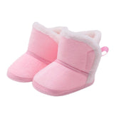 Baby First Shoes Boy Girl Cotton Fabric Solid Slip-on PU Leather High Quality baby shoes 2018 NEW
