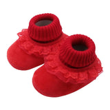 Baby First Shoes Boy Girl Cotton Fabric Solid Slip-on PU Leather High Quality baby shoes 2018 NEW