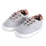 NEW  Baby Sneakers Newborn Infant Boys Non Slip Leisure Lacing Canvas Shoes Fashion Toddlers Soft Sole First Walkers Baby Moccasins
