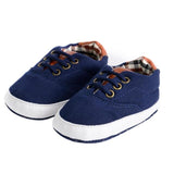NEW  Baby Sneakers Newborn Infant Boys Non Slip Leisure Lacing Canvas Shoes Fashion Toddlers Soft Sole First Walkers Baby Moccasins