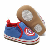 New Collection Hot sale Cartoon Character style Toddlers Baby Canvas shoes Baby moccasins Soft bottom First walkers Bebe Anti-slip Baby shoes