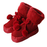 New Collection Floor Socks Baby Plus Velvet Warm Toddler Shoes Non-slip