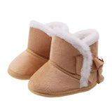 New Collection Girls Boys Shoes Baby Boots Winter First Walkers Tassel Fur Snow Super Warm Prewalkers Soft Sole No-slip Booties