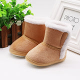 New Collection Girls Boys Shoes Baby Boots Winter First Walkers Tassel Fur Snow Super Warm Prewalkers Soft Sole No-slip Booties