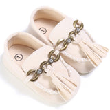 New Collection PU Suede Leather Newborn Baby Shoes Moccasins Soft Soled Non-slip Footwear First Walker For 0-18M
