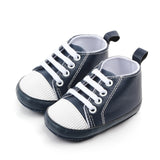 Baby Shoes PU Leather Toddler Shoes Sports Causal Newborn Baby Boys Girls Solid Color Shoes Infant Toddler Soft Anti-slip Shoes