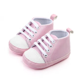Baby Shoes PU Leather Toddler Shoes Sports Causal Newborn Baby Boys Girls Solid Color Shoes Infant Toddler Soft Anti-slip Shoes