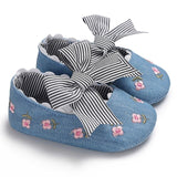 Shoes 2018 Baby Boy Shoes Spring Autumn Bow Classic Canvas Cotton Baby Girl Shoes The First Walkers Fashion Comfort Baby Girl Shoes