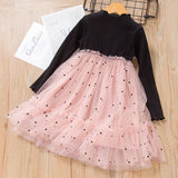 2019 Toddler Girl's Elegant Clothes Set Long Sleeve Vintage Jacket Dress Sweet Kids Girl Clothing Suit Little Girls Dresses Vestidos