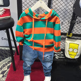 Baby Boy's Clothing Set New Toddler Boys Clothes Spring Autumn Fashion Kids Clothes Hooded +pants 2pcs boy sets 2-6years