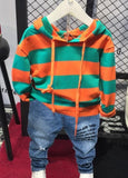 Baby Boy's Clothing Set New Toddler Boys Clothes Spring Autumn Fashion Kids Clothes Hooded +pants 2pcs boy sets 2-6years