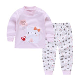 Cotton Baby Girls Clothes Winter Newborn Baby Clothing Set 2pcs Unisex Kids Clothes Set