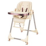 Luxury Quality C-5 Safety Protection Eat Feed Child  Kid Chair Multifunctional Adjustable Plastic With Wheel Furniture Baby Seat