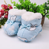New Collection First Walkers Toddler Infant Shoes Cotton Snow Booties Soft Sole Crib Shoes  Winter Warm Anti-slip Baby Shoes 0-1Y