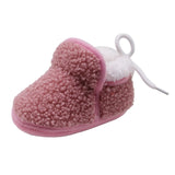New Collection First Walkers Toddler Infant Shoes Cotton Snow Booties Soft Sole Crib Shoes  Winter Warm Anti-slip Baby Shoes 0-1Y