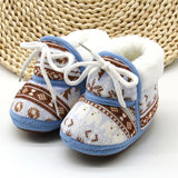 New Collection First Walkers Toddler Infant Shoes Cotton Snow Booties Soft Sole Crib Shoes  Winter Warm Anti-slip Baby Shoes 0-1Y