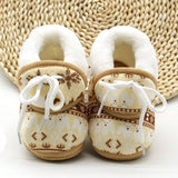 New Collection First Walkers Toddler Infant Shoes Cotton Snow Booties Soft Sole Crib Shoes  Winter Warm Anti-slip Baby Shoes 0-1Y