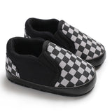 2019 Classical Checkered Toddler First Walker Newborn Baby Shoes Boy Girl Soft Sole Cotton Soft Casual Sports Walking Crib Shoes