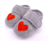 Baby Shoes Red Heart Newborn Pink Girls Infant Shoes Prewalkers Crib Shoes Nonslip Black Baby Boys 2019 New SandQ Baby Sweet