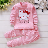 Cotton Baby Girls Clothes Winter Newborn Baby Clothing Set 2pcs Unisex Kids Clothes Set