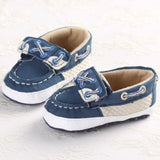 New Collection Toddler Baby Boys Crib Shoes Soft Sole Shoes Non-Slip First Walkers Casual Canvas Shoes