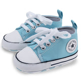 2019 Baby Shoes Boy Girl New Colors Canvas Sneaker Cotton Comfort Breathable Newborn Infant First Walkers Toddler Crib Shoes