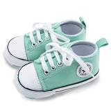 2019 Baby Shoes Boy Girl New Colors Canvas Sneaker Cotton Comfort Breathable Newborn Infant First Walkers Toddler Crib Shoes