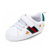 2019 New spring and autumn white shoes soft bottom non-slip baby shoes toddler shoes 0-1 years old WJH419