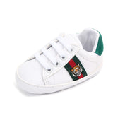 2019 New spring and autumn white shoes soft bottom non-slip baby shoes toddler shoes 0-1 years old WJH419