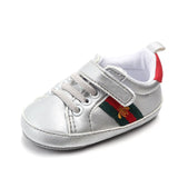 2019 New spring and autumn white shoes soft bottom non-slip baby shoes toddler shoes 0-1 years old WJH419
