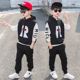 3PCS Boys clothes Child Sportswear Clothing Set Autumn Child Casual Sweatshirt kids boy's clothing sets Boys jacket tops & pants