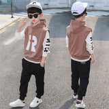 3PCS Boys clothes Child Sportswear Clothing Set Autumn Child Casual Sweatshirt kids boy's clothing sets Boys jacket tops & pants