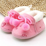 New Collection First Walkers Toddler Infant Shoes Cotton Snow Booties Soft Sole Crib Shoes  Winter Warm Anti-slip Baby Shoes 0-1Y