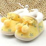 New Collection First Walkers Toddler Infant Shoes Cotton Snow Booties Soft Sole Crib Shoes  Winter Warm Anti-slip Baby Shoes 0-1Y