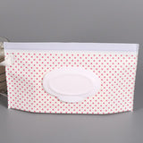 Baby Care Wet Wipe Box Eco-Friendly Wet Tissue Case Cleaning Wipes Container Case Portable Wet Wipe Bag EVA Snap Strap Wipes Bag