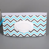 Baby Care Wet Wipe Box Eco-Friendly Wet Tissue Case Cleaning Wipes Container Case Portable Wet Wipe Bag EVA Snap Strap Wipes Bag