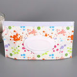 Baby Care Wet Wipe Box Eco-Friendly Wet Tissue Case Cleaning Wipes Container Case Portable Wet Wipe Bag EVA Snap Strap Wipes Bag