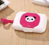 Portable Dry Wet Tissue Paper Case Care Baby Wipes Napkin Storage Box Holder Container