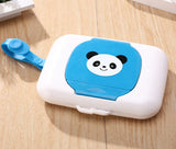 Portable Dry Wet Tissue Paper Case Care Baby Wipes Napkin Storage Box Holder Container
