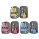 2019 New 8Pcs Newborn Baby Kids Nail Hair Health Care Thermometer Grooming Brush Kit Baby Care