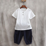 boys clothing set boy's T shirts and trousers 2-piece set kids clothes boys sets fit height 65cm to 115cm boy thin suits