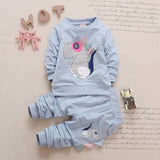Baby Girls New Spring Autumn Boy's Girl's Clothing Sets Sport Set Fashion Kid 2pc Suits Set Toddler Cartoon Tracksuit baby