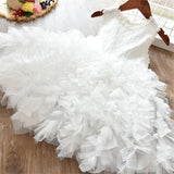 girl's princess 2019 party dresses kids performan show tutu dress children's clothing baby girls 2 3 4 5 6 7 8 9 10 lace clothes