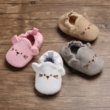 New Collection Baby Shoes Toddler Cute Cotton Mice  Warm Anti-slip Soft Sole Baby Socks Shoes First Walkers Infant Baby Crib Shoes